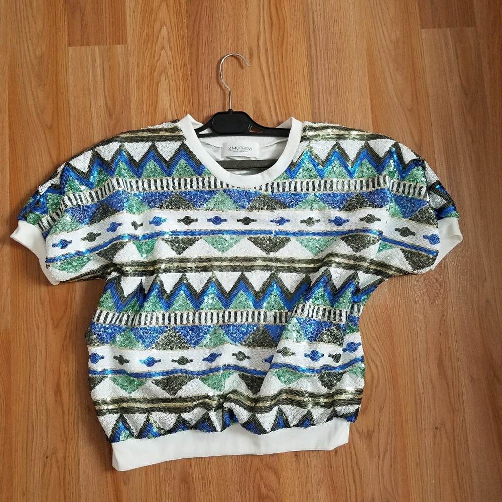Sequin top